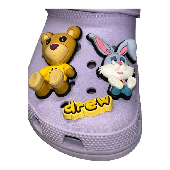 Crocs x Justin Bieber Drew House Lavender Classic Clog Men’s Sz 6 / Women’s Sz 8 - Picture 3 of 11